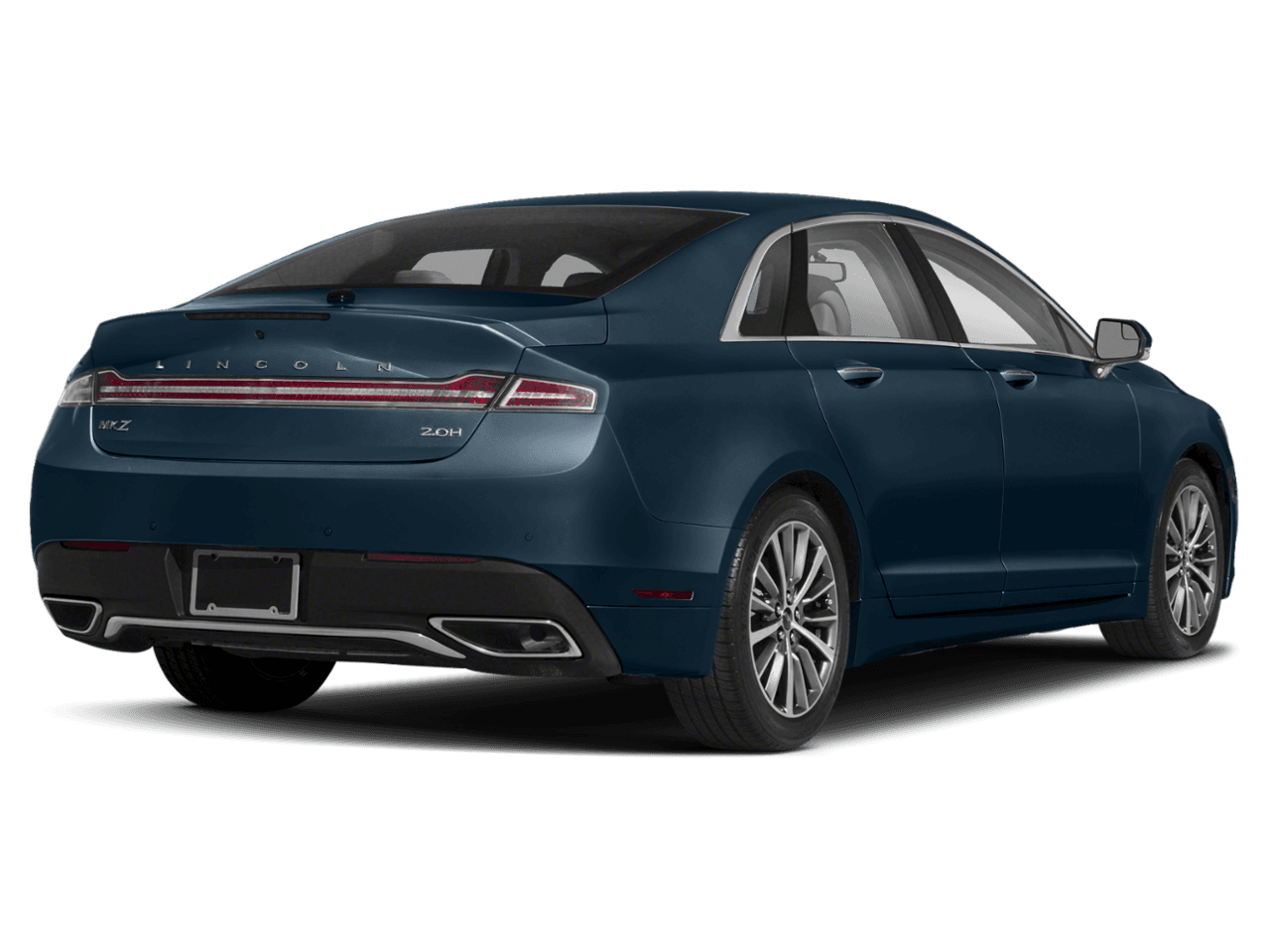2018 Lincoln MKZ Hybrid Select - Rear 3/4, facing to the right