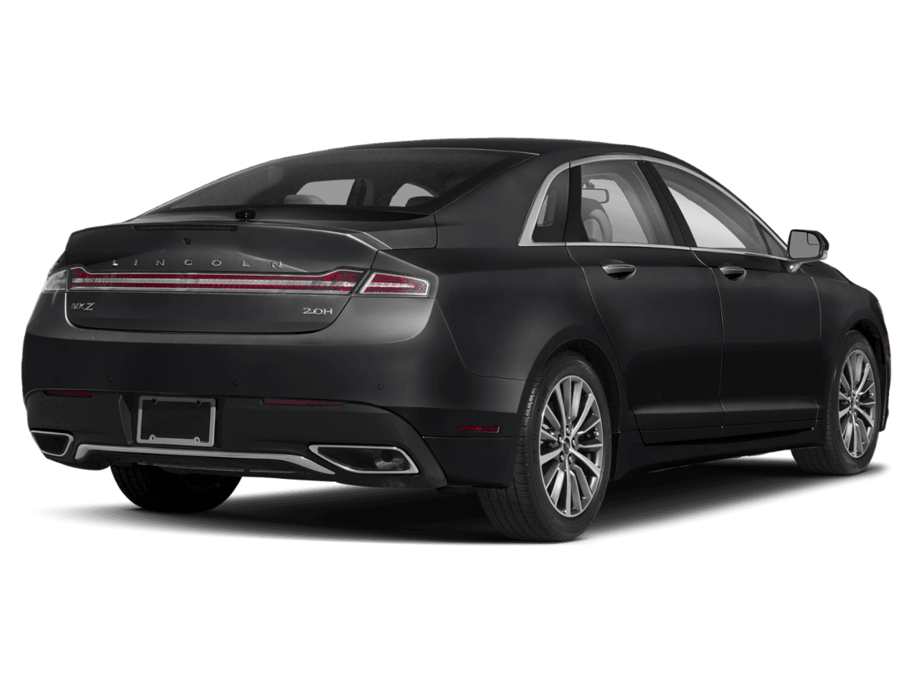 2018 Lincoln MKZ Hybrid Reserve - Rear 3/4, facing to the right