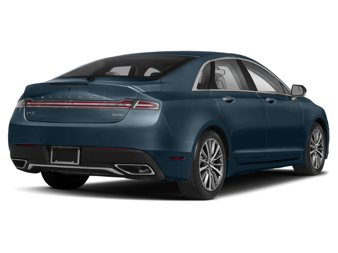 2018 Lincoln MKZ Hybrid Reserve - Rear 3/4, facing to the right