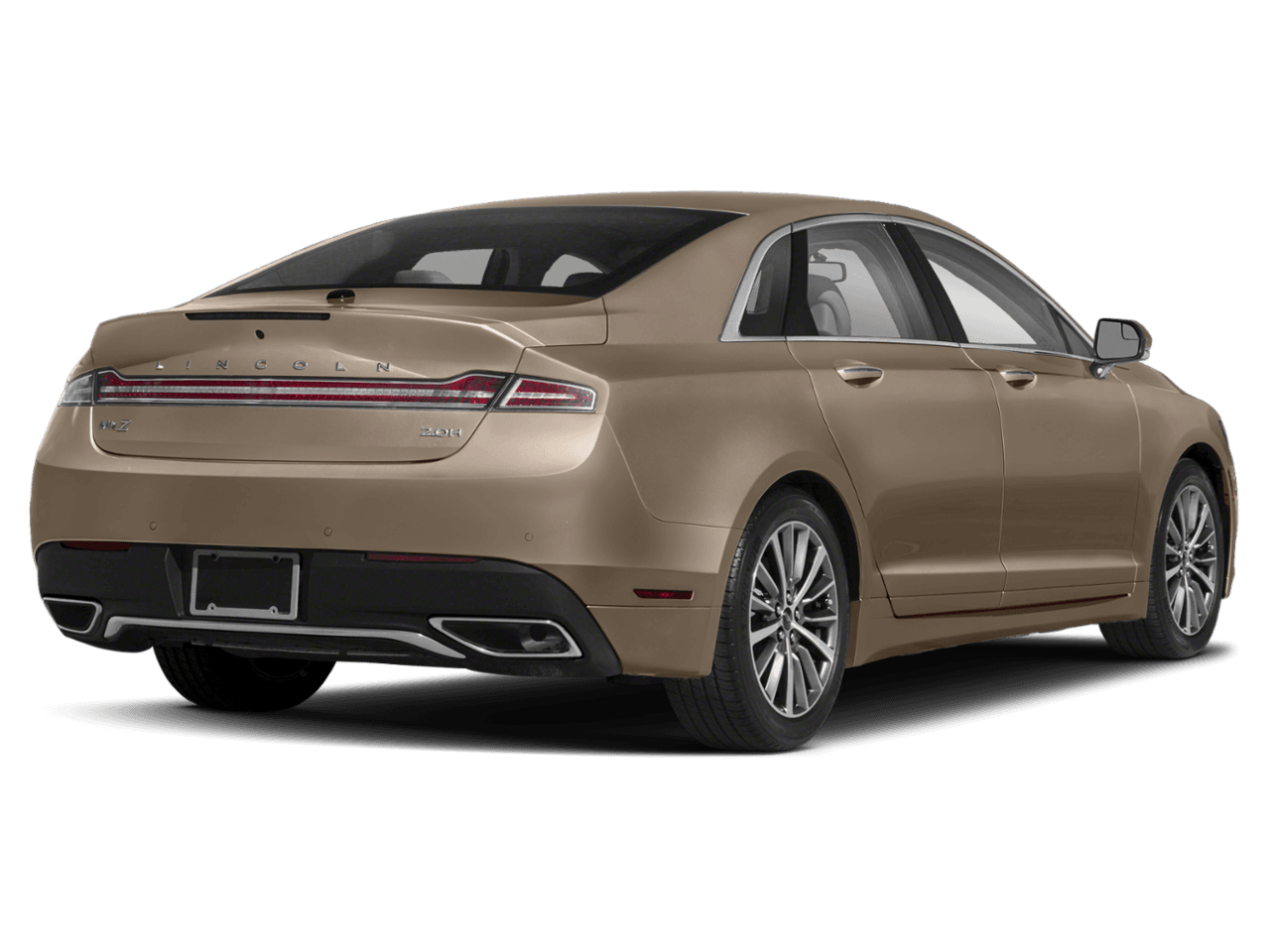 2018 Lincoln MKZ Hybrid Reserve - Rear 3/4, facing to the right