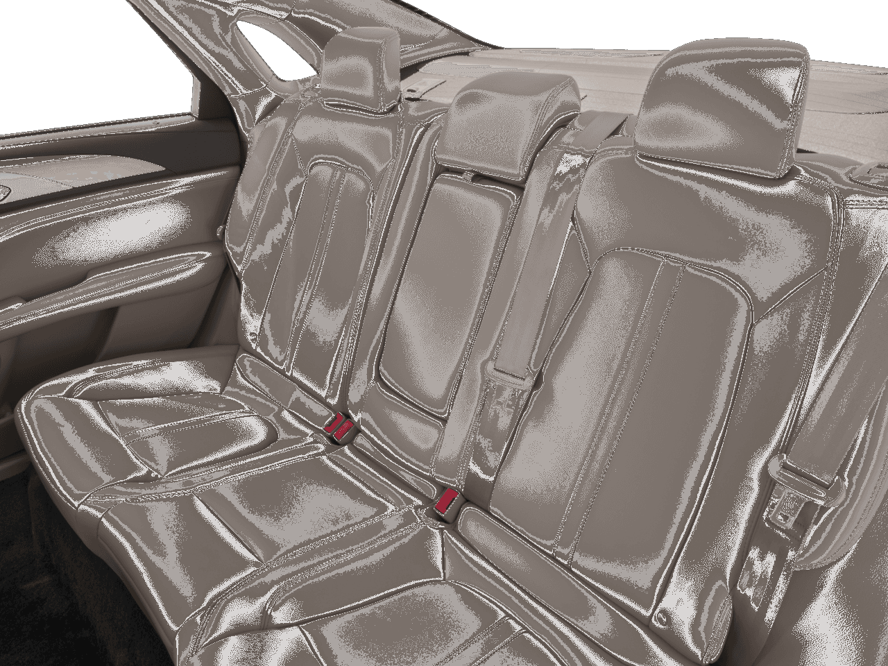 2018 Lincoln MKZ Hybrid Black Label - Interior Rear seats
