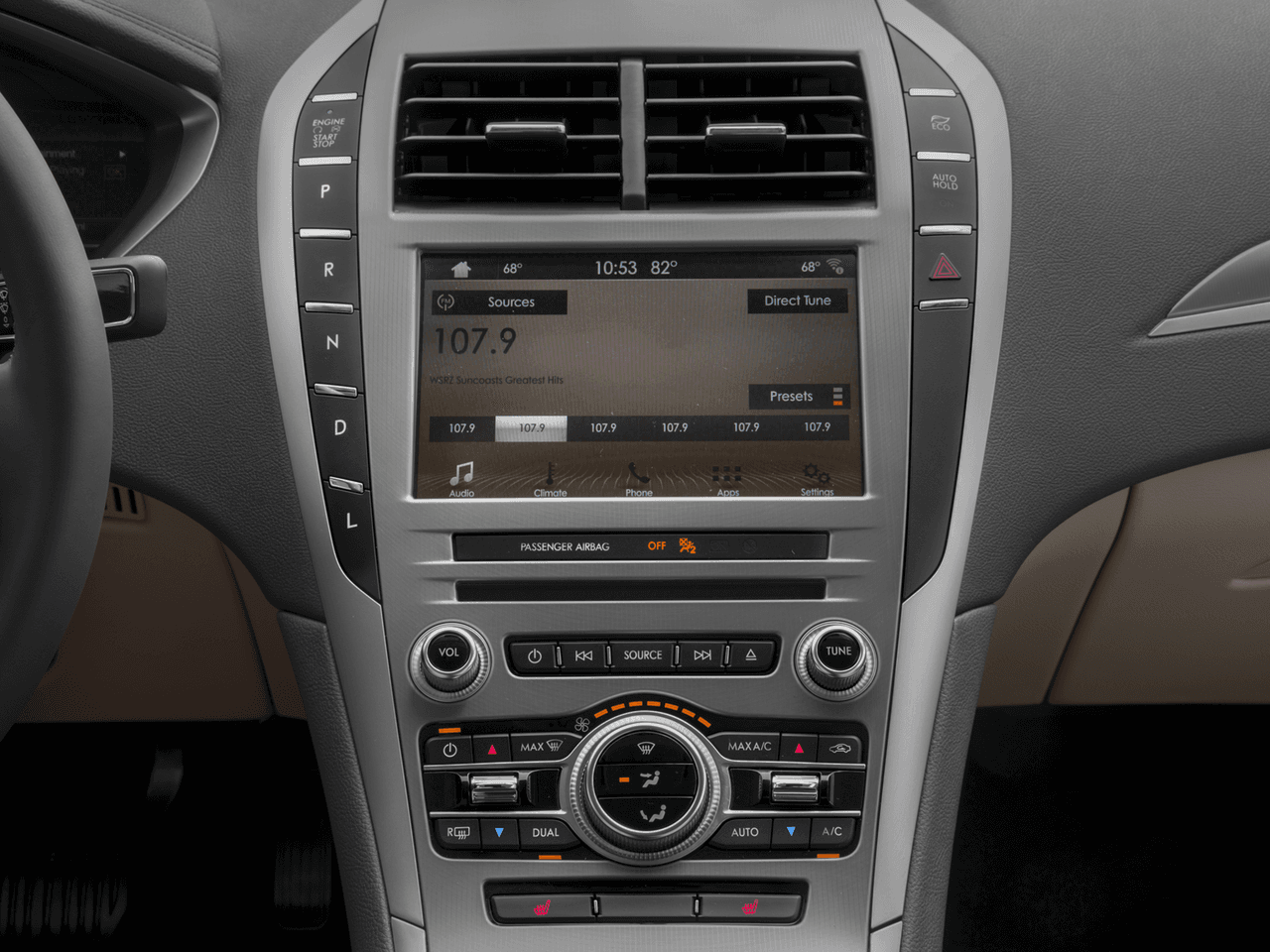 2018 Lincoln MKZ Hybrid Black Label - Interior Stereo System