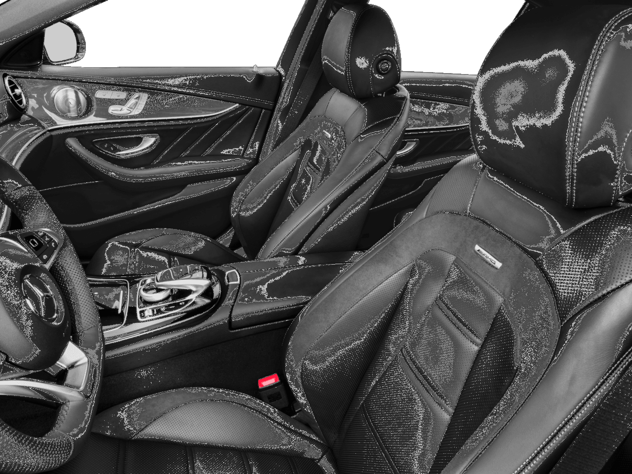 2018 Mercedes-Benz E-Class AMG E 43 - Interior Driver's Side with Door Open, Front Seat Feature