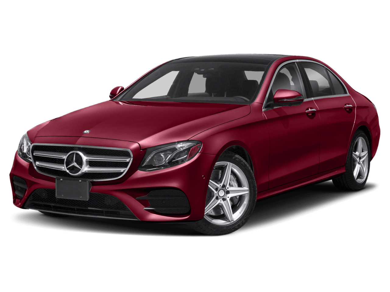 2018 Mercedes-Benz E-Class E 300 - Front 3/4, facing to the left