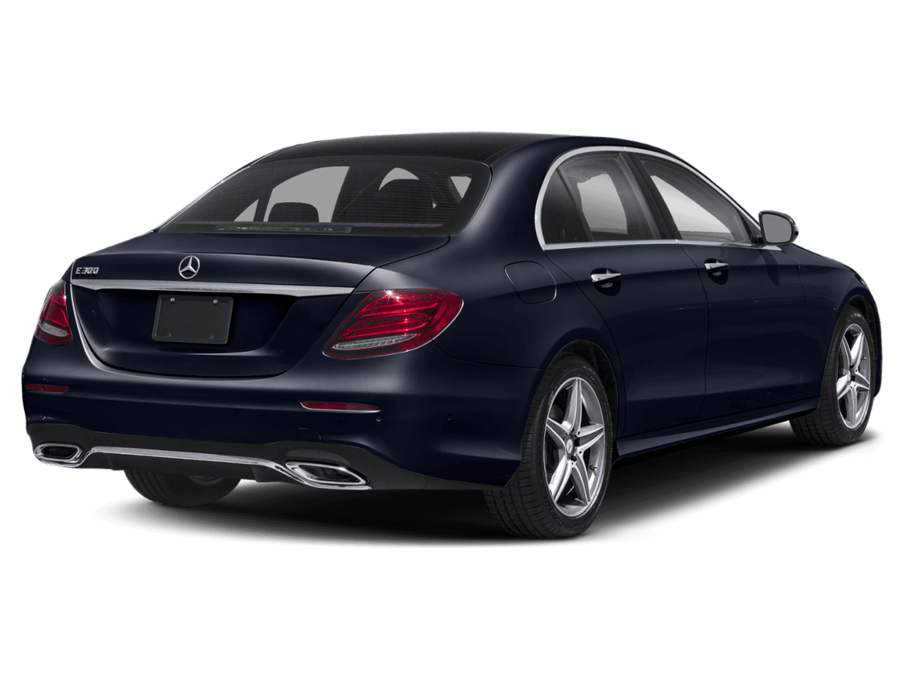 2018 Mercedes-Benz E-Class E 300 - Rear 3/4, facing to the right