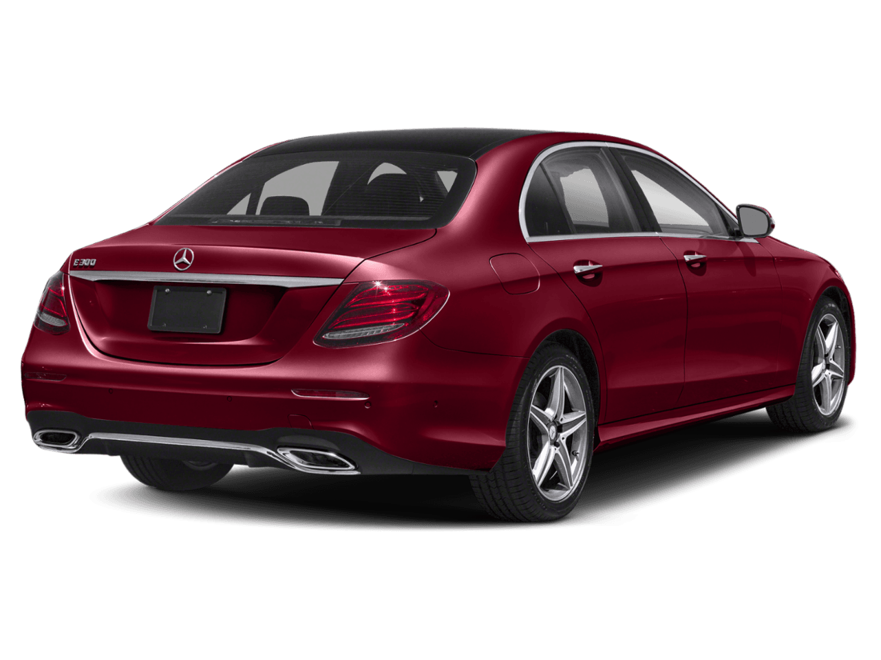 2018 Mercedes-Benz E-Class E 300 - Rear 3/4, facing to the right