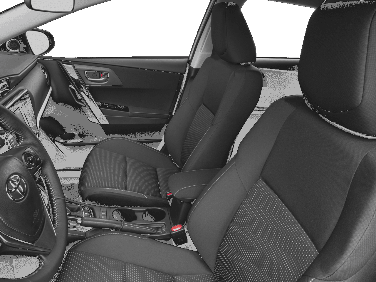 2018 Toyota Corolla iM  - Interior Driver's Side with Door Open, Front Seat Feature