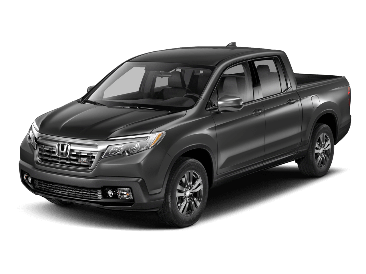 2018 Honda Ridgeline RT - Front 3/4, facing to the left