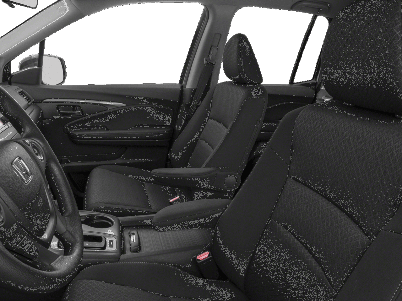 2018 Honda Ridgeline Sport - Interior Driver's Side with Door Open, Front Seat Feature