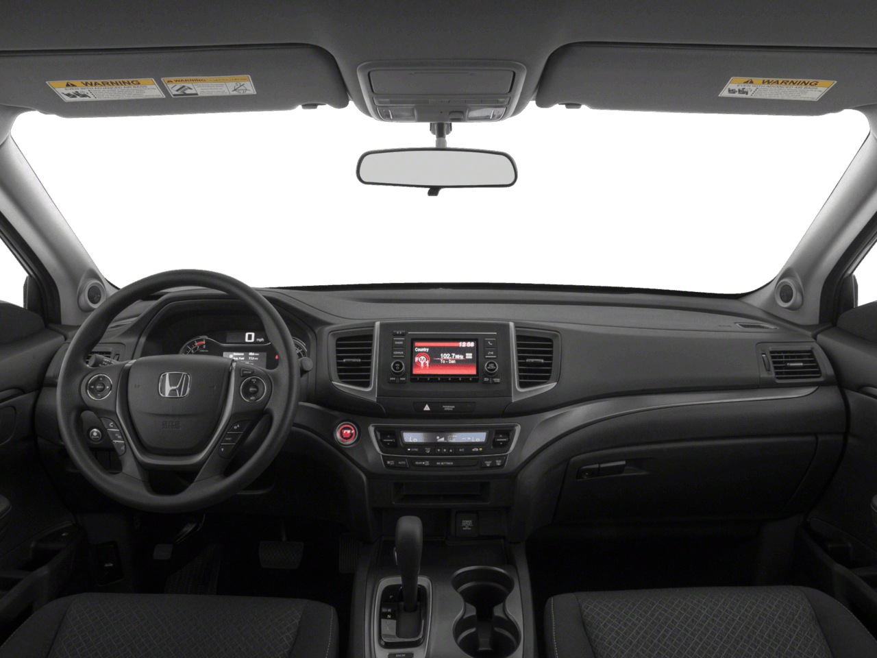 2018 Honda Ridgeline Sport - Interior Full Dash Basic