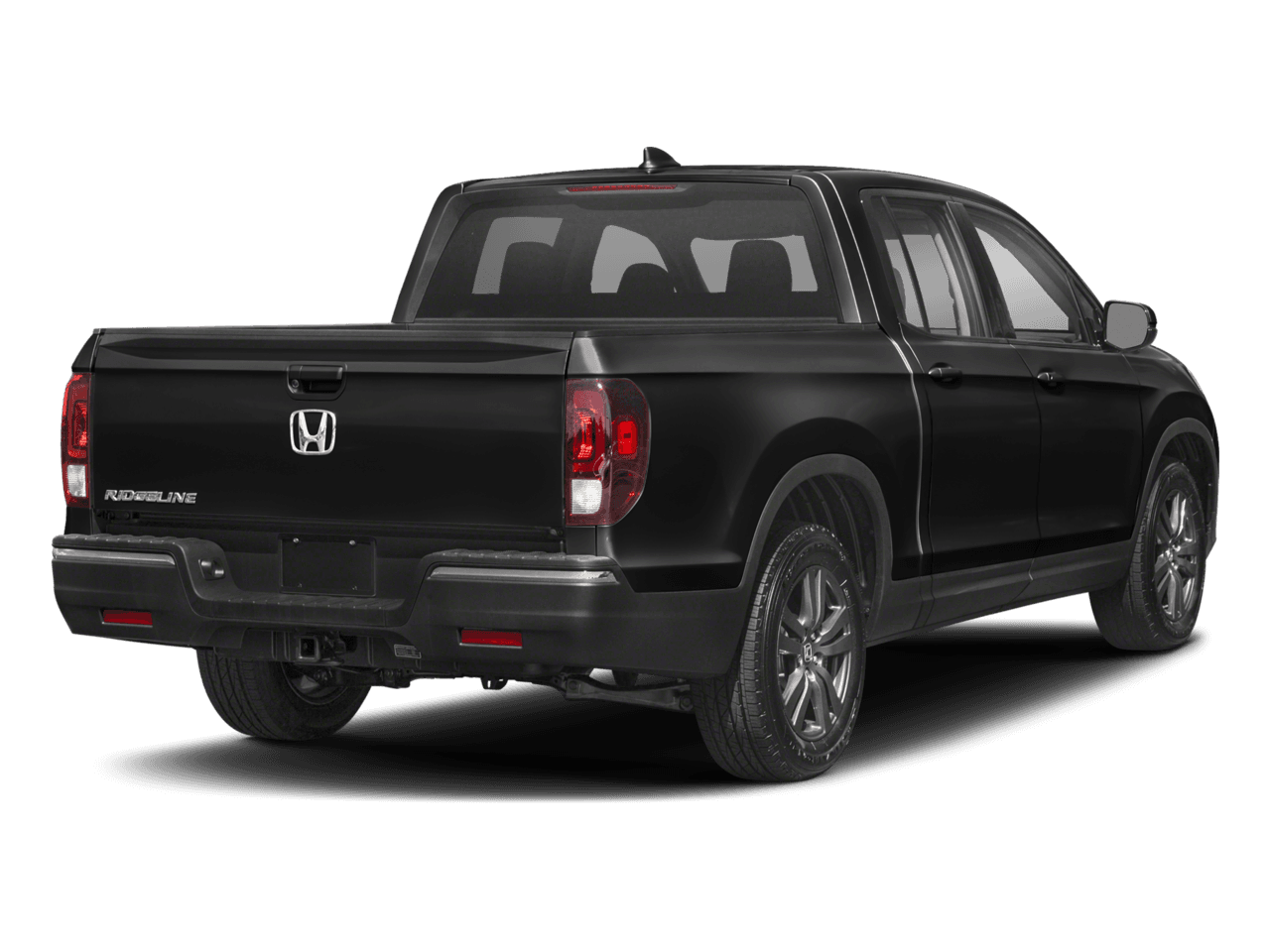 2018 Honda Ridgeline Sport - Rear 3/4, facing to the right
