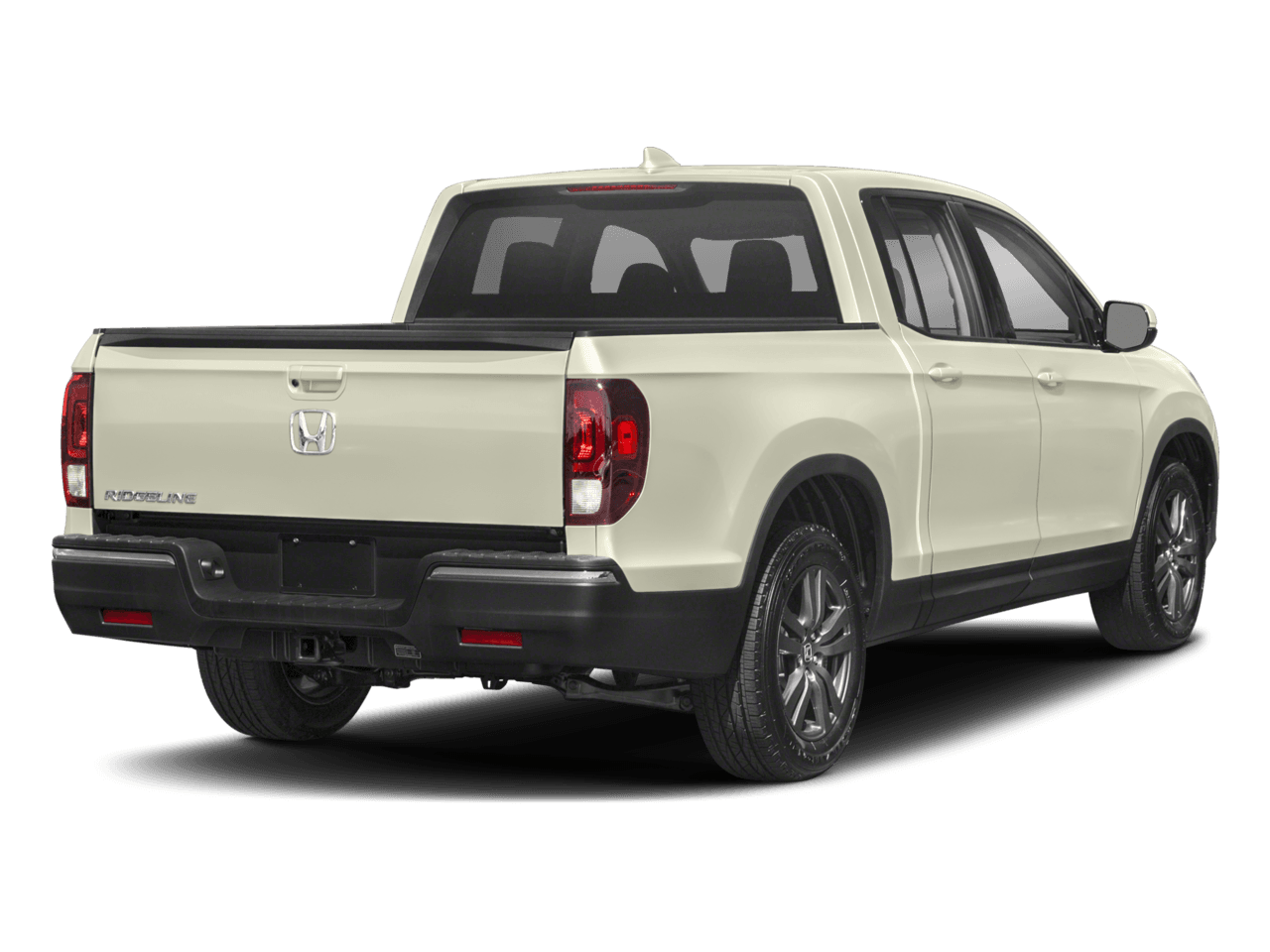 2018 Honda Ridgeline Sport - Rear 3/4, facing to the right