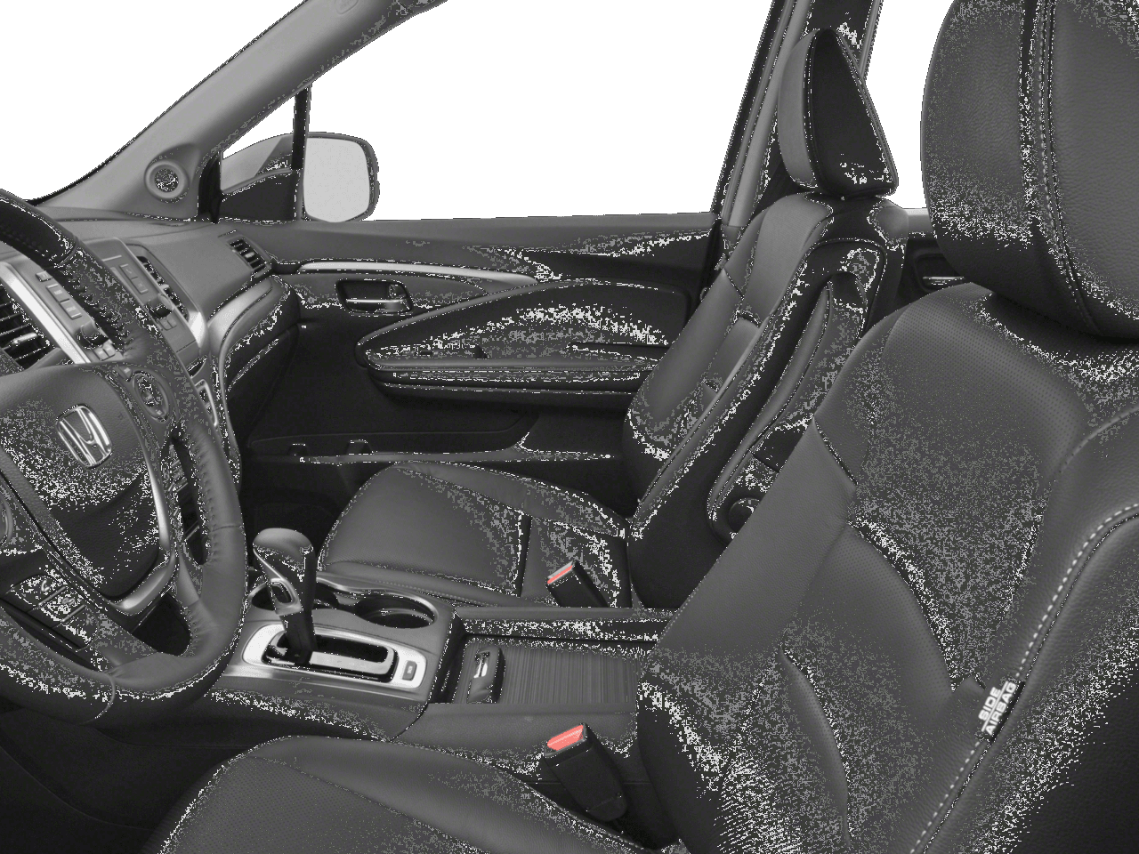 2018 Honda Ridgeline RTL - Interior Driver's Side with Door Open, Front Seat Feature
