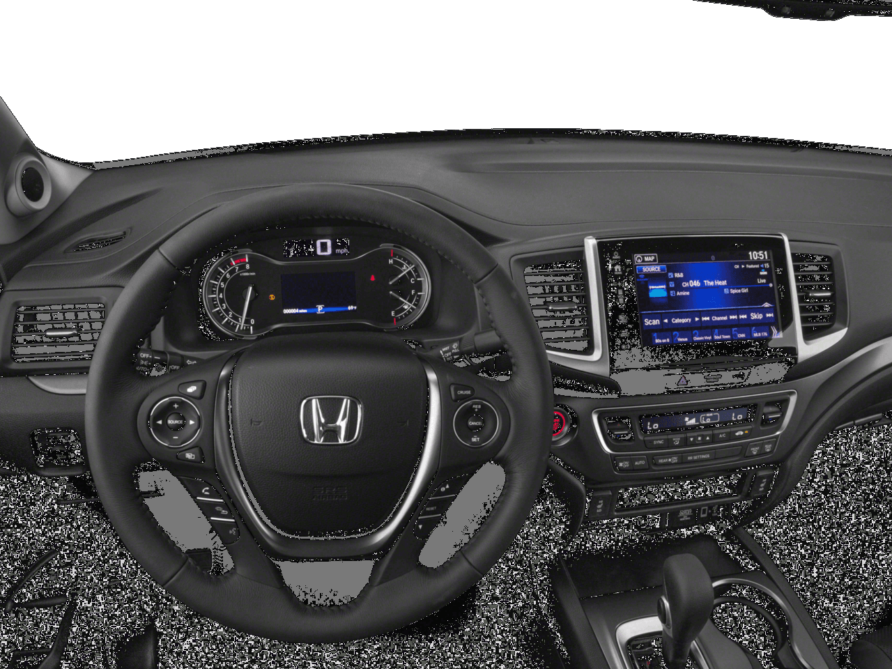 2018 Honda Ridgeline RTL-T - Interior Drivers Dash