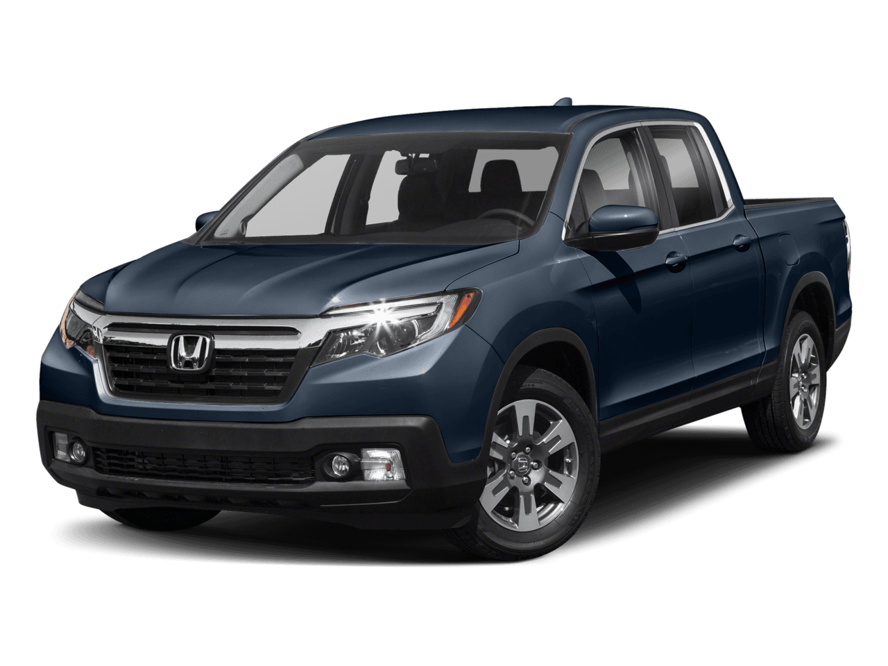 2018 Honda Ridgeline RTL-T - Front 3/4, facing to the left