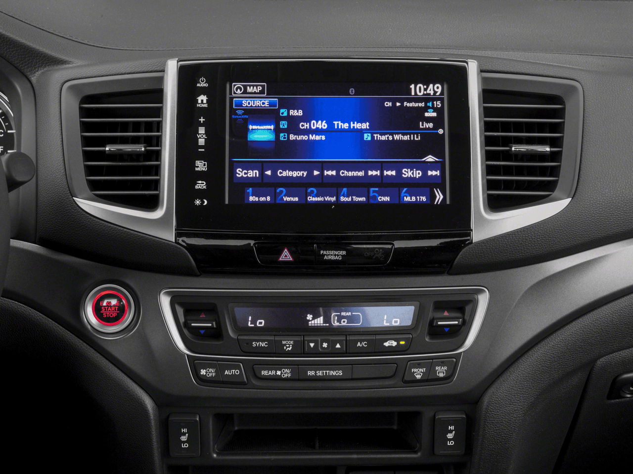 2018 Honda Ridgeline RTL-T - Interior Stereo System