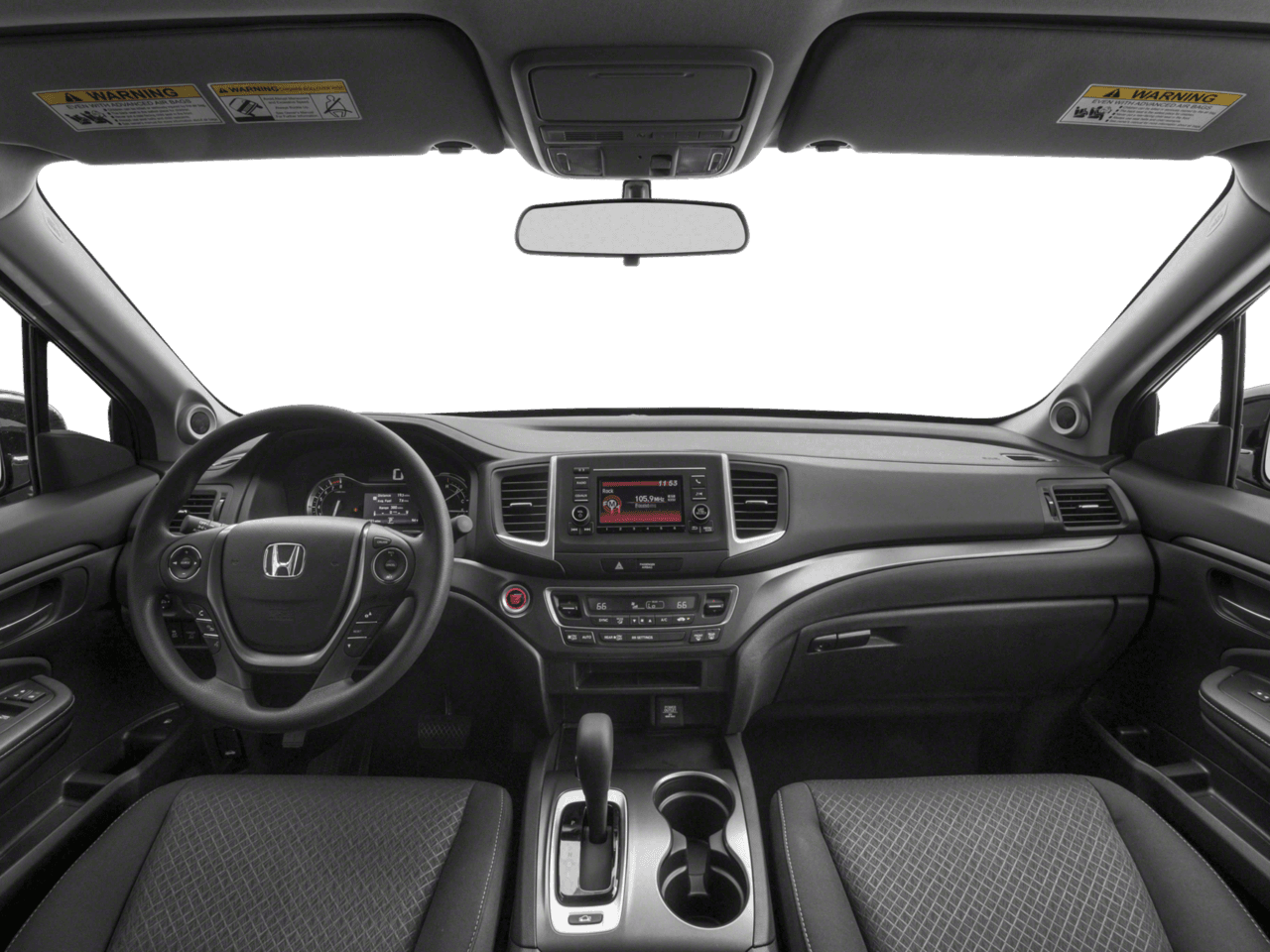 2018 Honda Ridgeline Sport - Interior Full Dash Basic