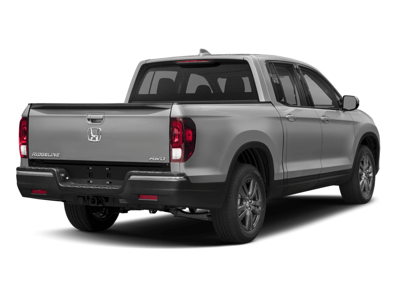2018 Honda Ridgeline Sport - Rear 3/4, facing to the right