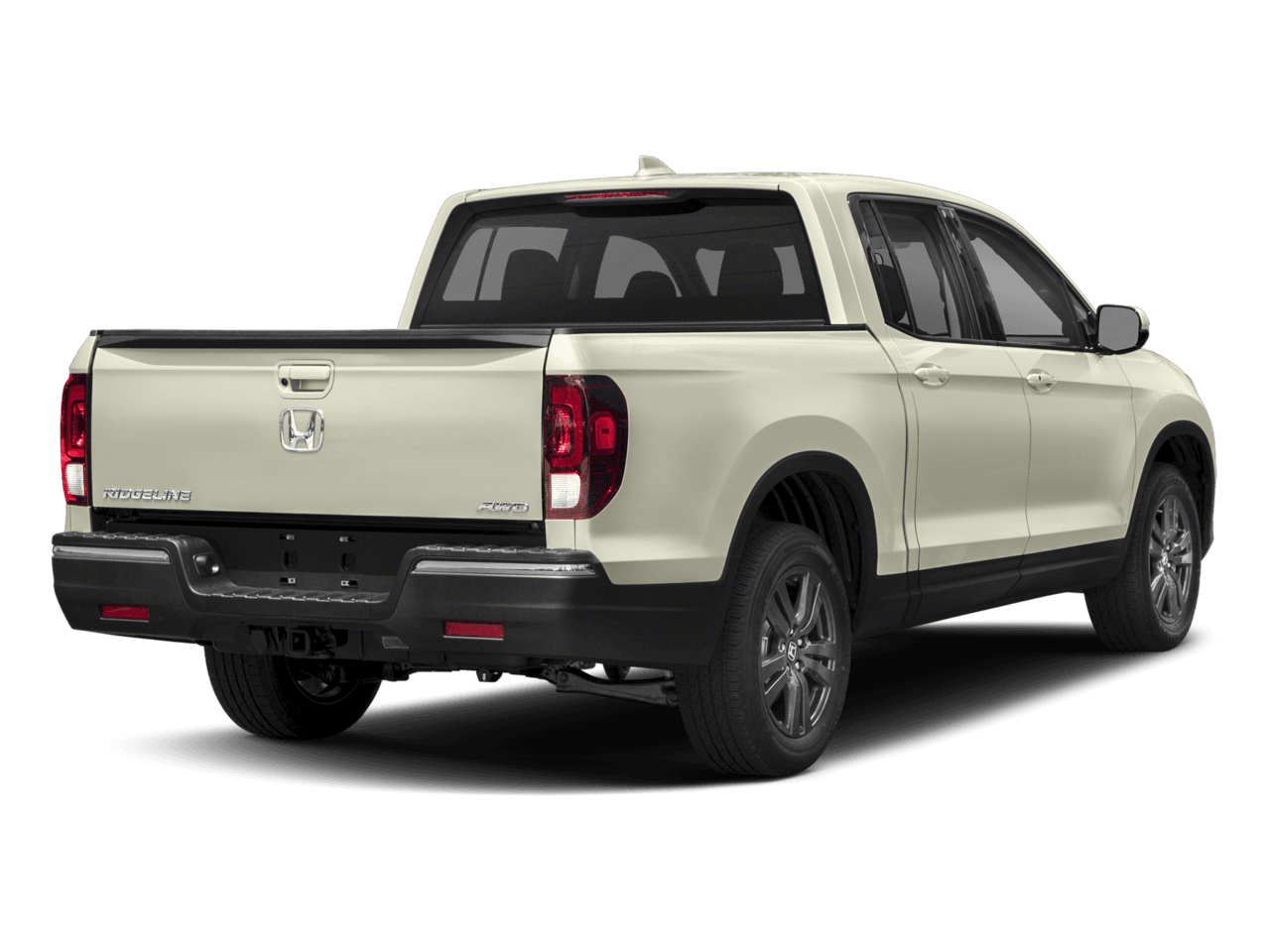 2018 Honda Ridgeline Sport - Rear 3/4, facing to the right