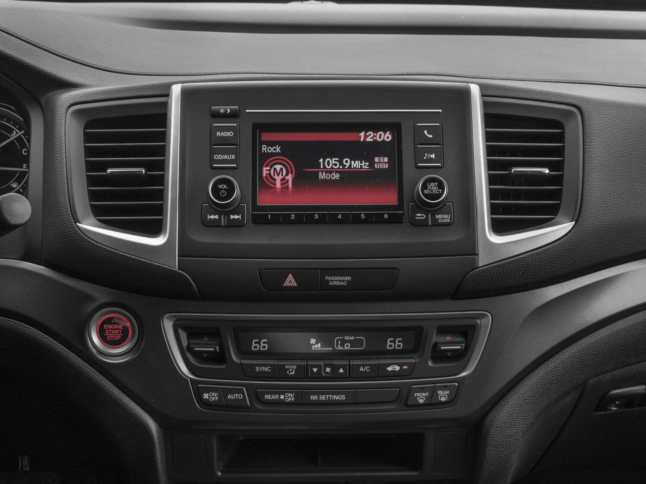 2018 Honda Ridgeline Sport - Interior Stereo System