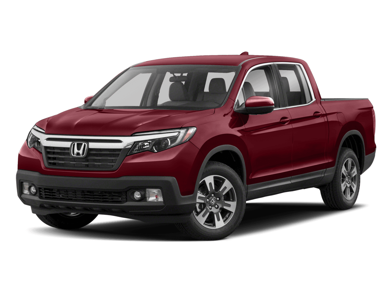 2018 Honda Ridgeline RTL - Front 3/4, facing to the left