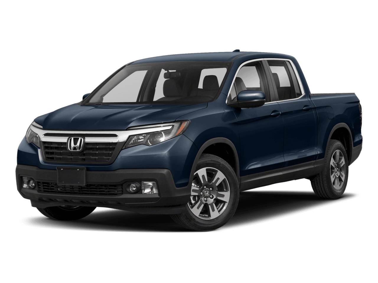 2018 Honda Ridgeline RTL-T - Front 3/4, facing to the left