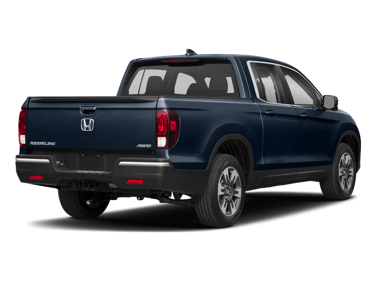 2018 Honda Ridgeline RTL-T - Rear 3/4, facing to the right
