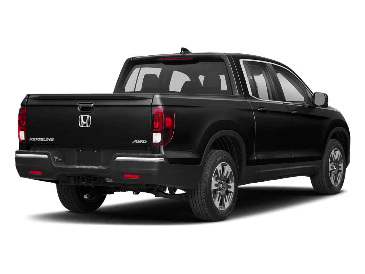 2018 Honda Ridgeline RTL-T - Rear 3/4, facing to the right