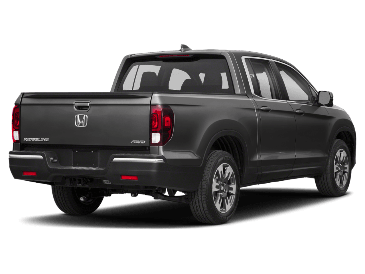 2018 Honda Ridgeline RTL-T - Rear 3/4, facing to the right
