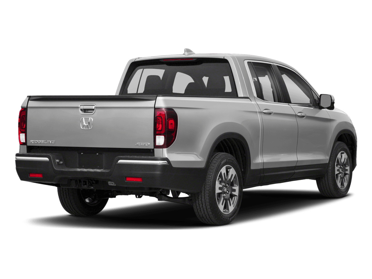 2018 Honda Ridgeline RTL-T - Rear 3/4, facing to the right