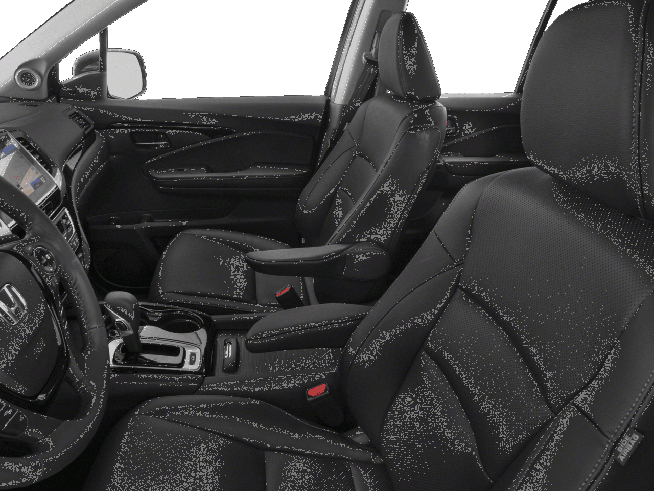 2018 Honda Ridgeline RTL-E - Interior Driver's Side with Door Open, Front Seat Feature