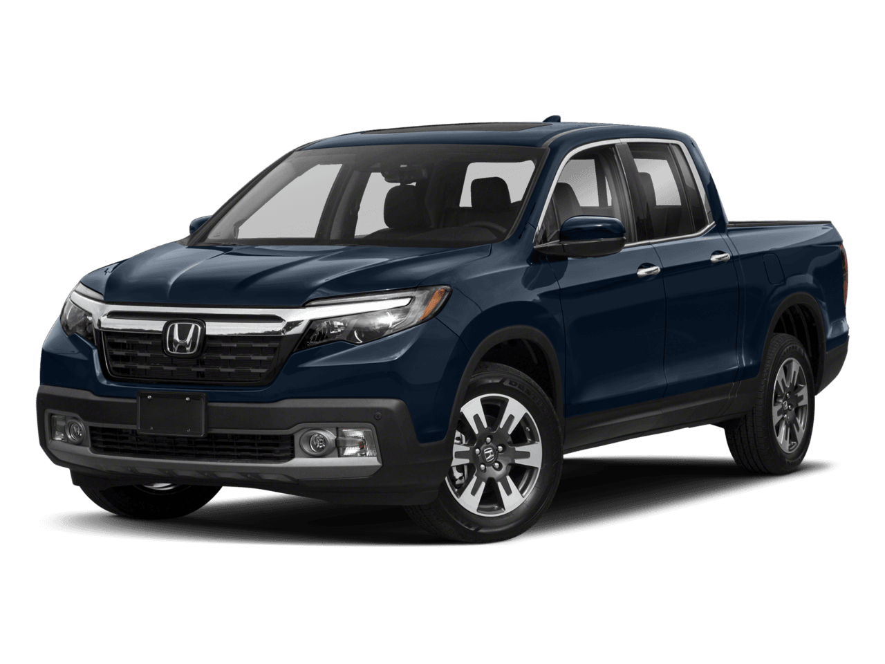 2018 Honda Ridgeline RTL-E - Front 3/4, facing to the left