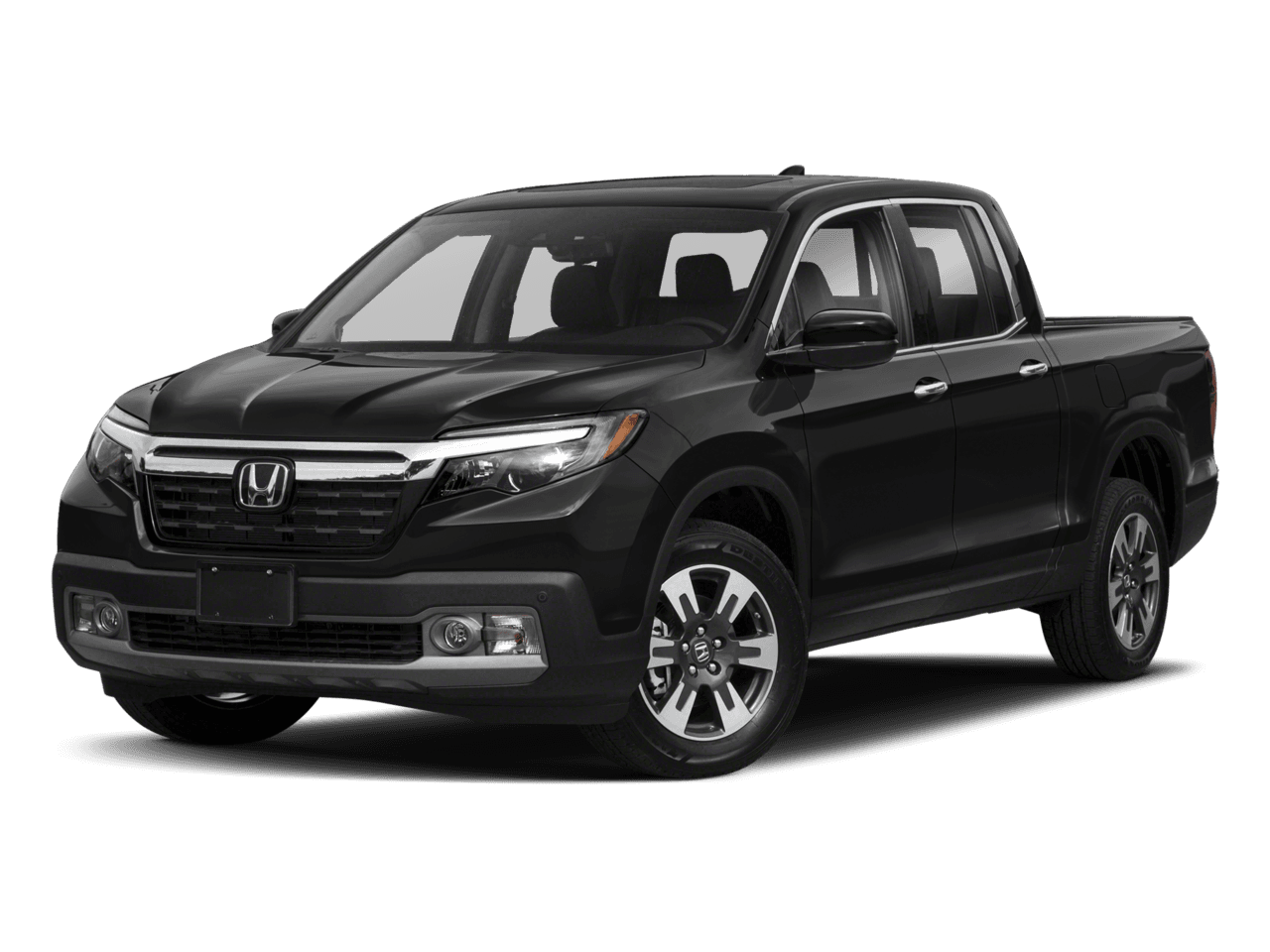 2018 Honda Ridgeline RTL-E - Front 3/4, facing to the left