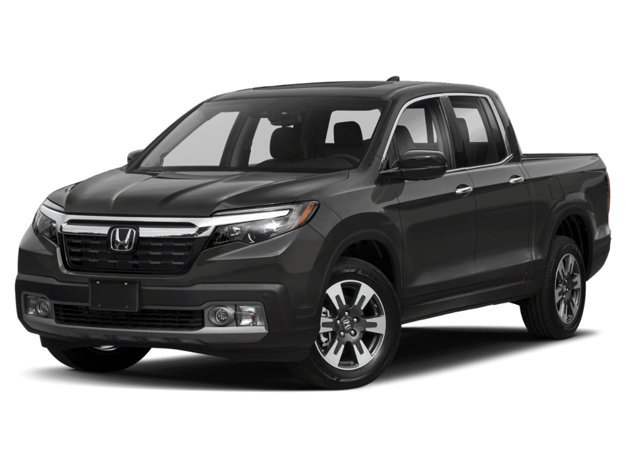 2018 Honda Ridgeline RTL-E - Front 3/4, facing to the left