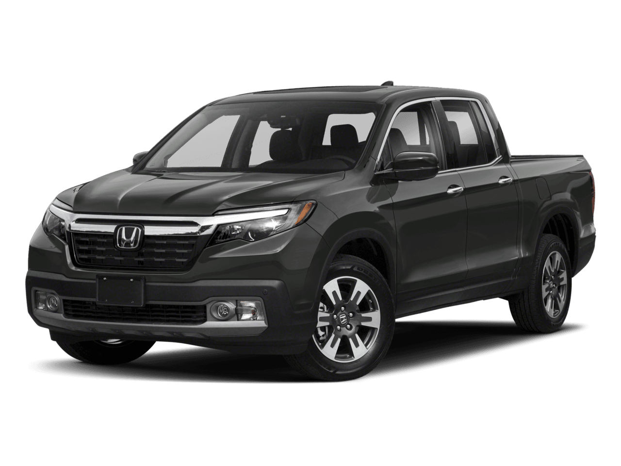 2018 Honda Ridgeline RTL-E - Front 3/4, facing to the left