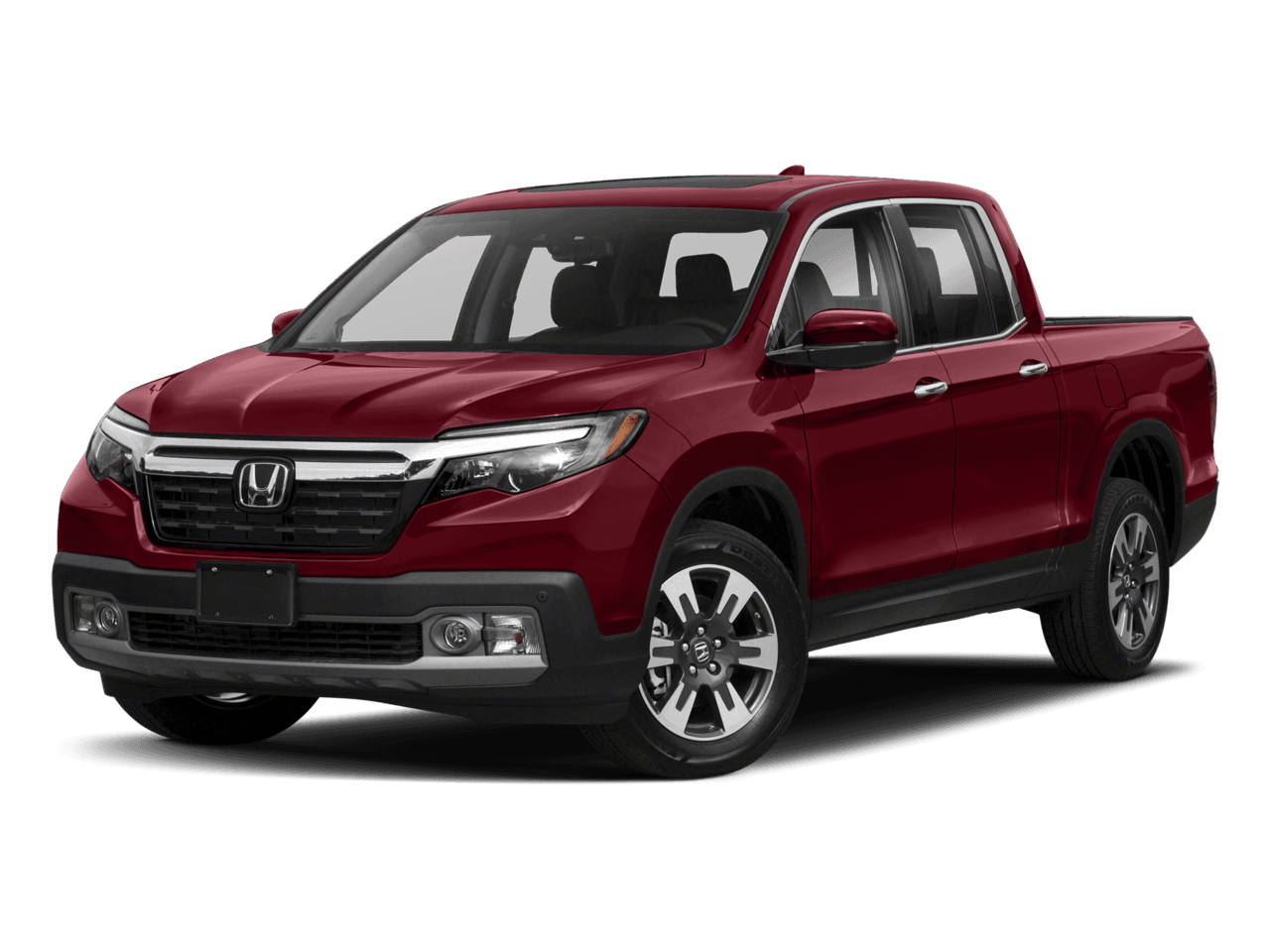 2018 Honda Ridgeline RTL-E - Front 3/4, facing to the left