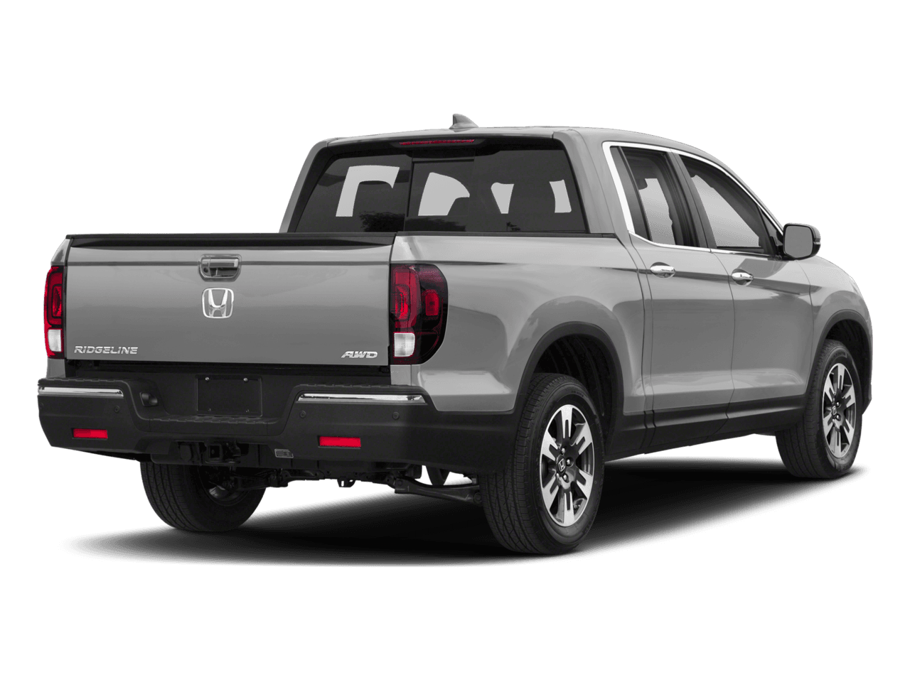 2018 Honda Ridgeline RTL-E - Rear 3/4, facing to the right