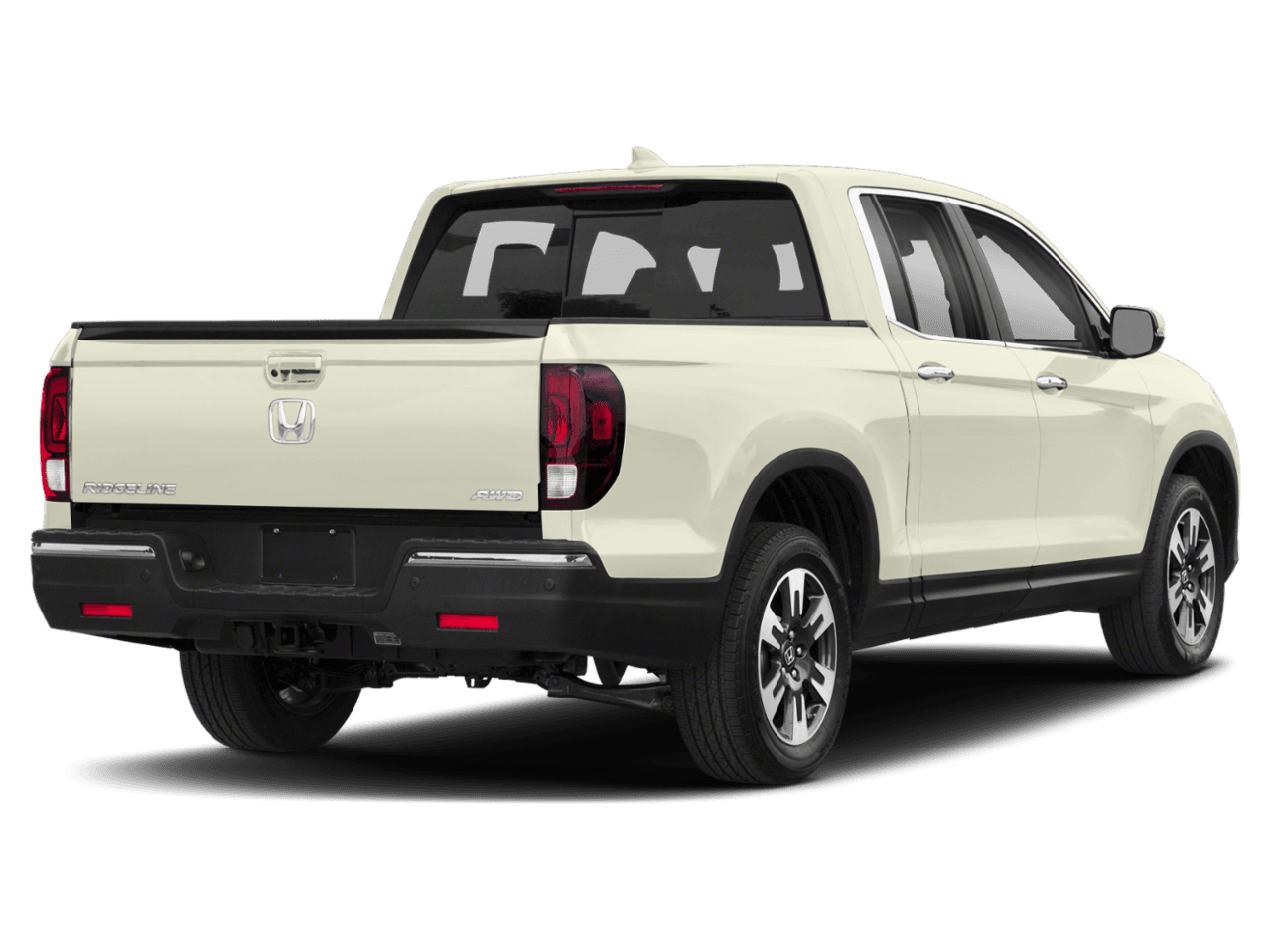 2018 Honda Ridgeline RTL-E - Rear 3/4, facing to the right