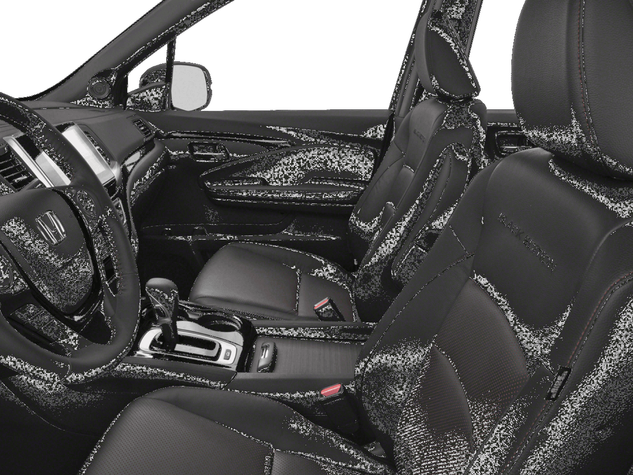 2018 Honda Ridgeline Black Edition - Interior Driver's Side with Door Open, Front Seat Feature