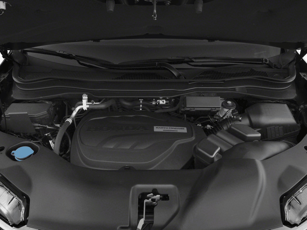 2018 Honda Ridgeline Black Edition - Interior Engine Shot Feature