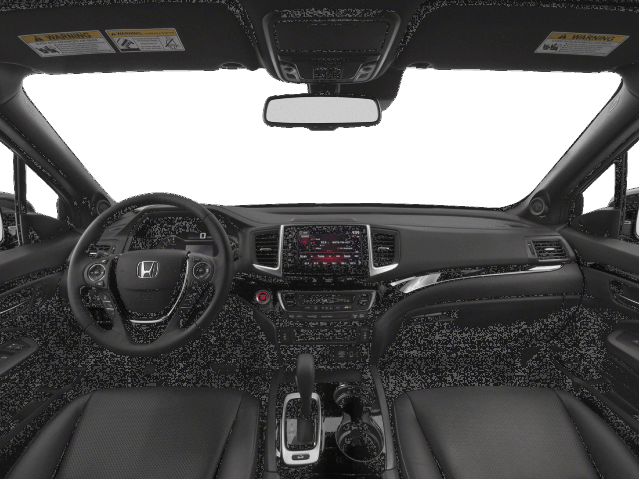 2018 Honda Ridgeline Black Edition - Interior Full Dash Basic