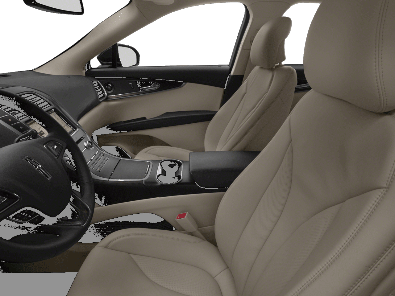 2018 Lincoln MKX Premiere - Interior Driver's Side with Door Open, Front Seat Feature