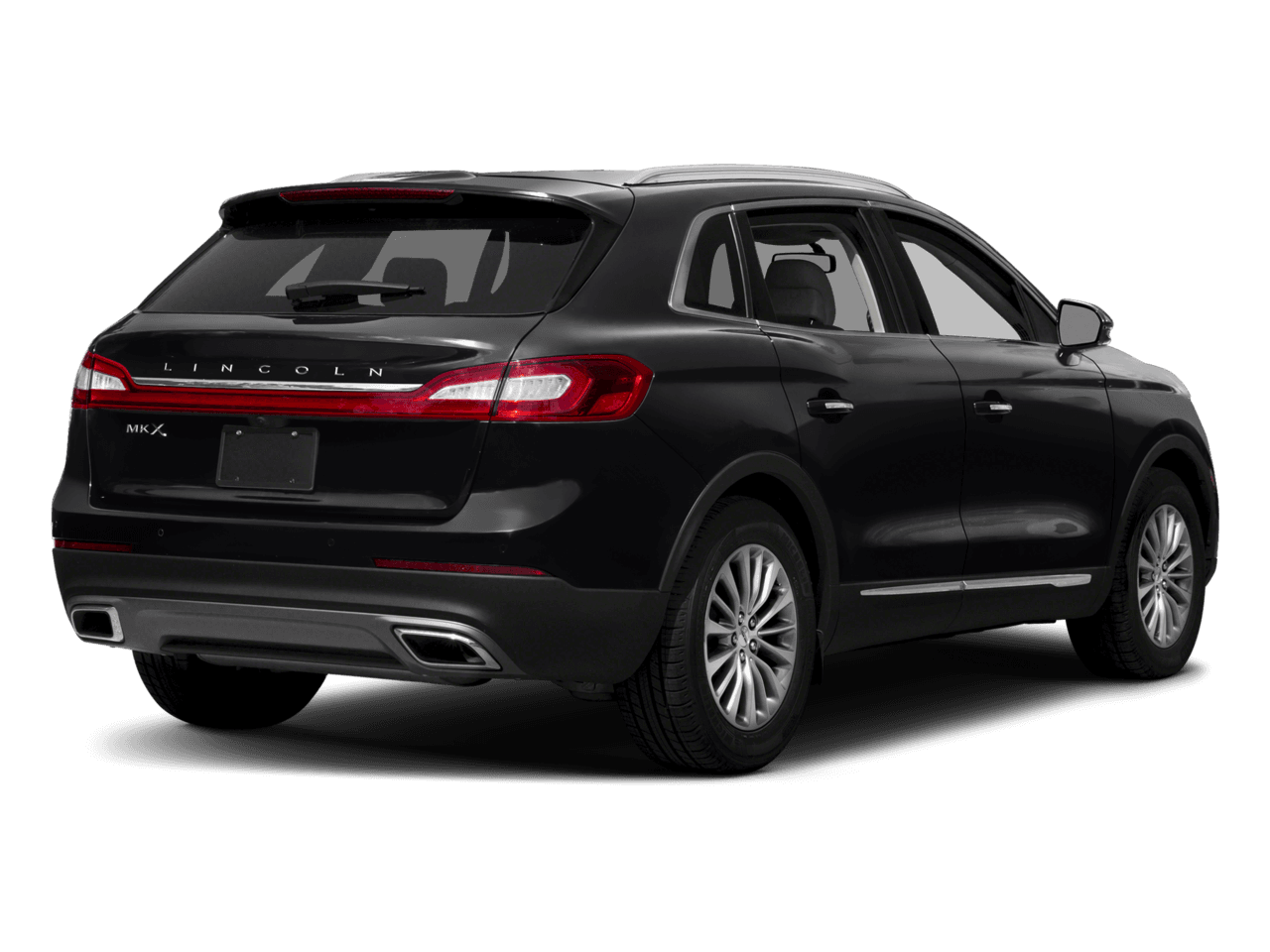 2018 Lincoln MKX Premiere - Rear 3/4, facing to the right