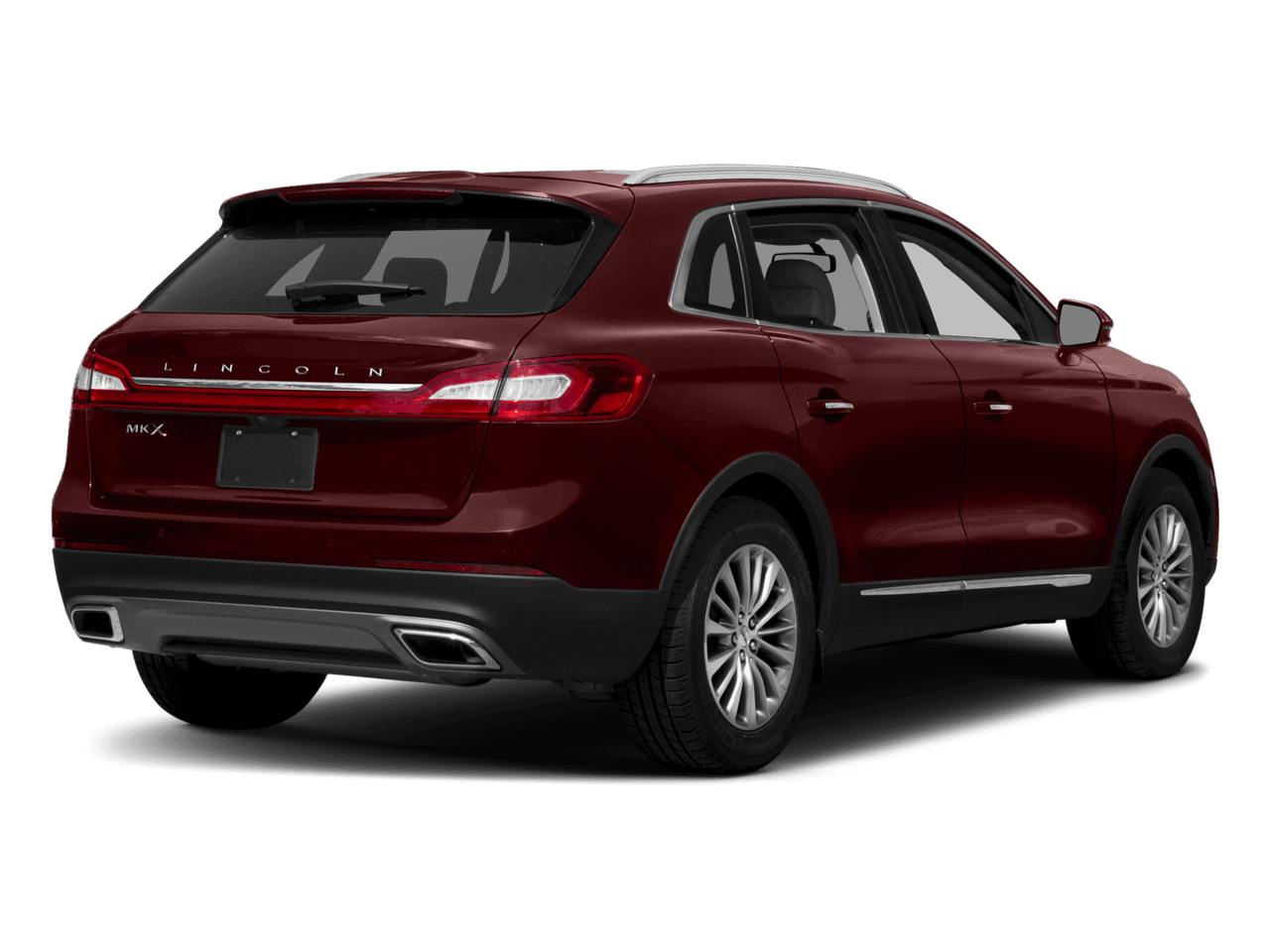 2018 Lincoln MKX Premiere - Rear 3/4, facing to the right