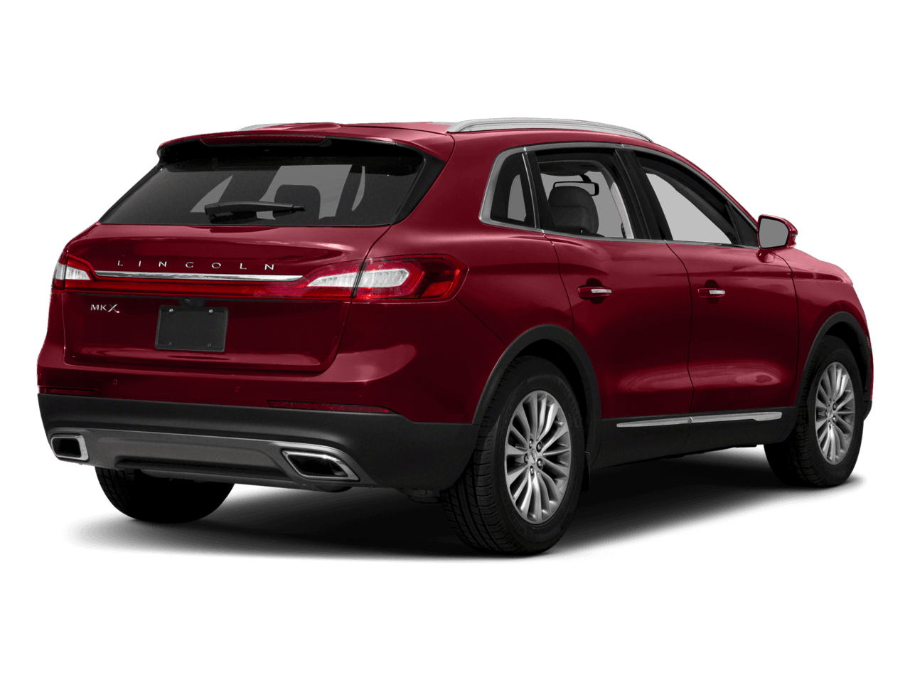 2018 Lincoln MKX Premiere - Rear 3/4, facing to the right