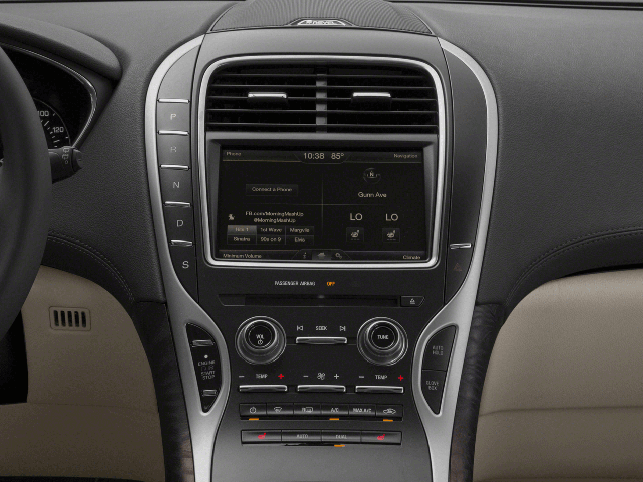 2018 Lincoln MKX Premiere - Interior Stereo System