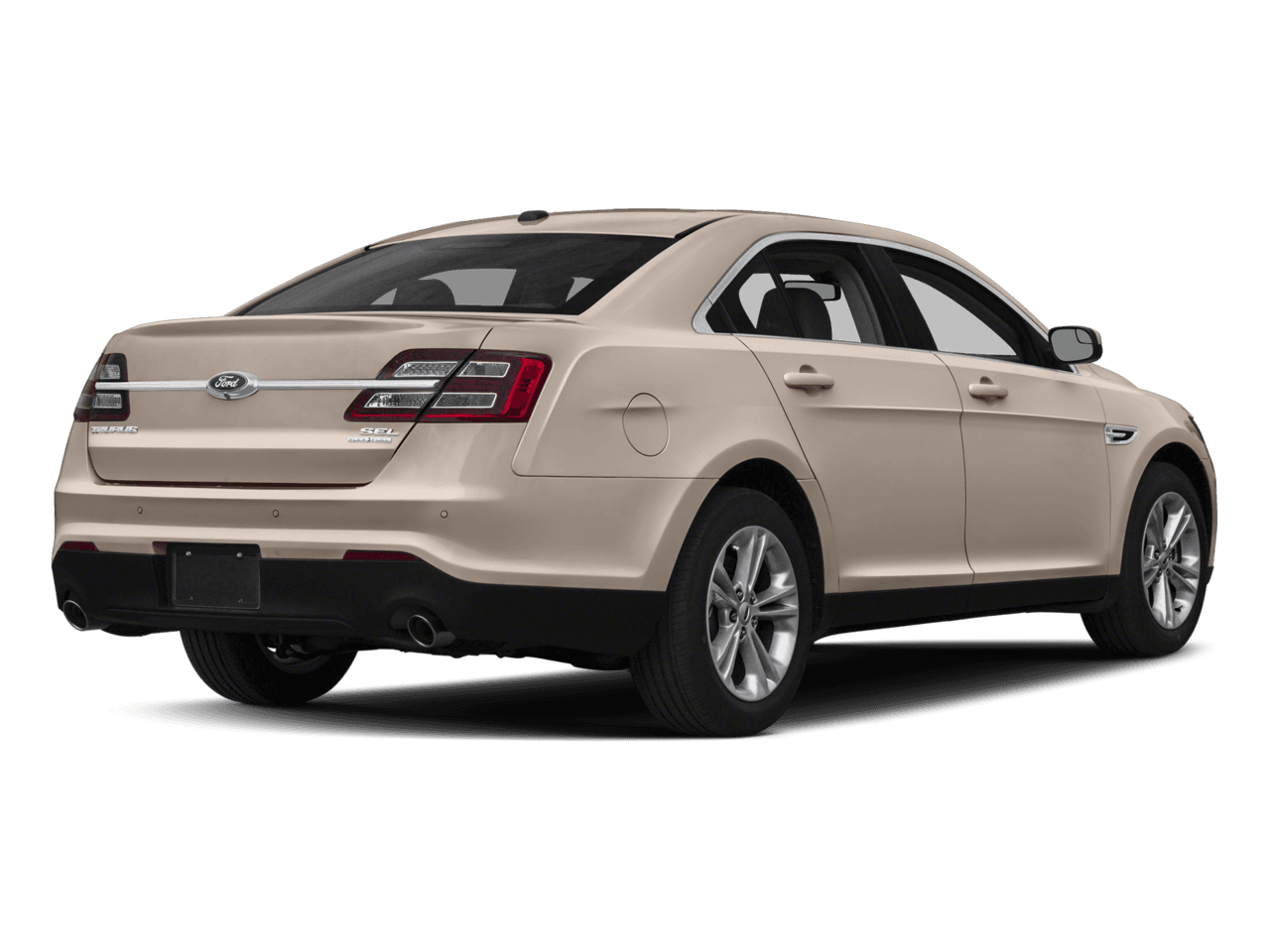 2018 Ford Taurus SE FWD - Rear 3/4, facing to the right