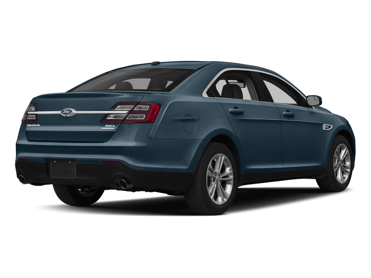 2018 Ford Taurus Limited FWD - Rear 3/4, facing to the right