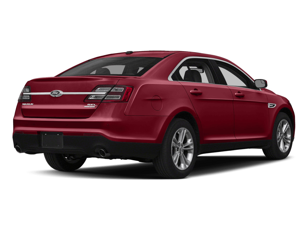 2018 Ford Taurus Limited FWD - Rear 3/4, facing to the right