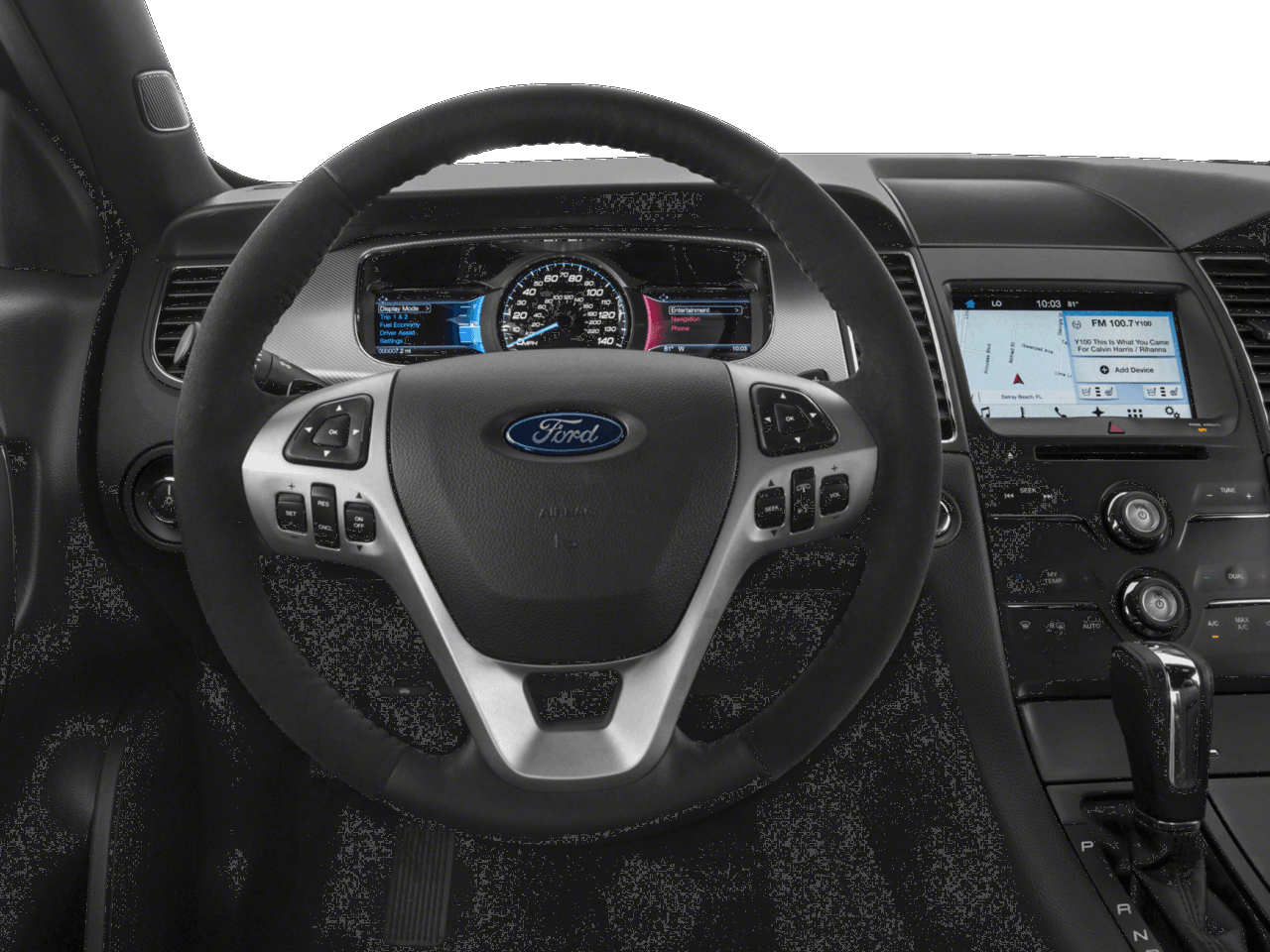 2018 Ford Taurus SHO AWD - Interior Drivers Dash